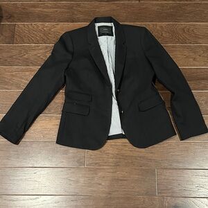 J. Crew Women's classic Schoolboy Black Blazer